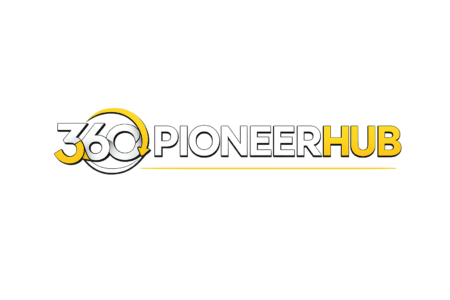 360pioneerHub text logo
